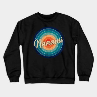 Personalized Name Nanami Classic Styles Birthday Anime Crewneck Sweatshirt